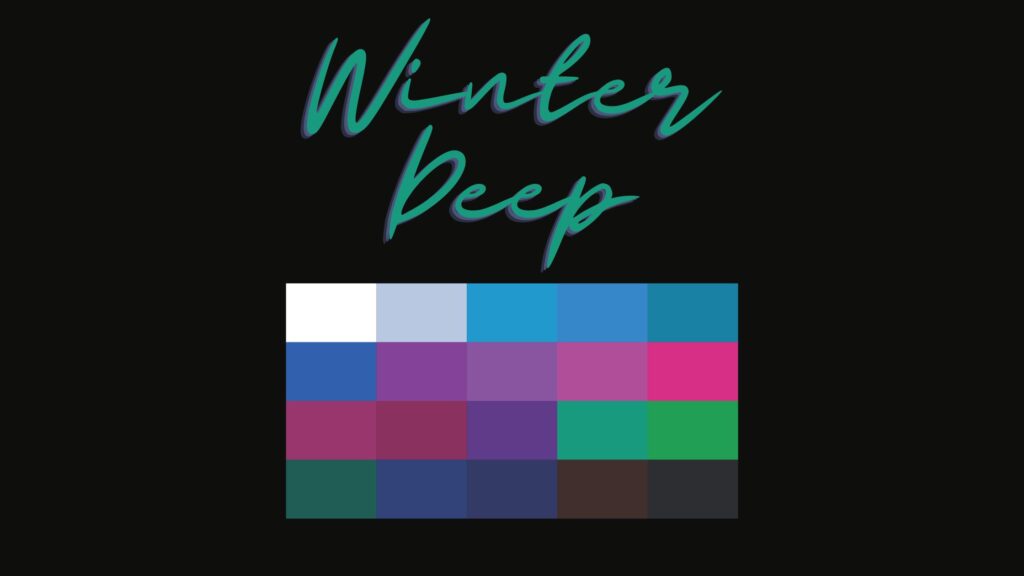 Palette Winter Deep Armocromia
