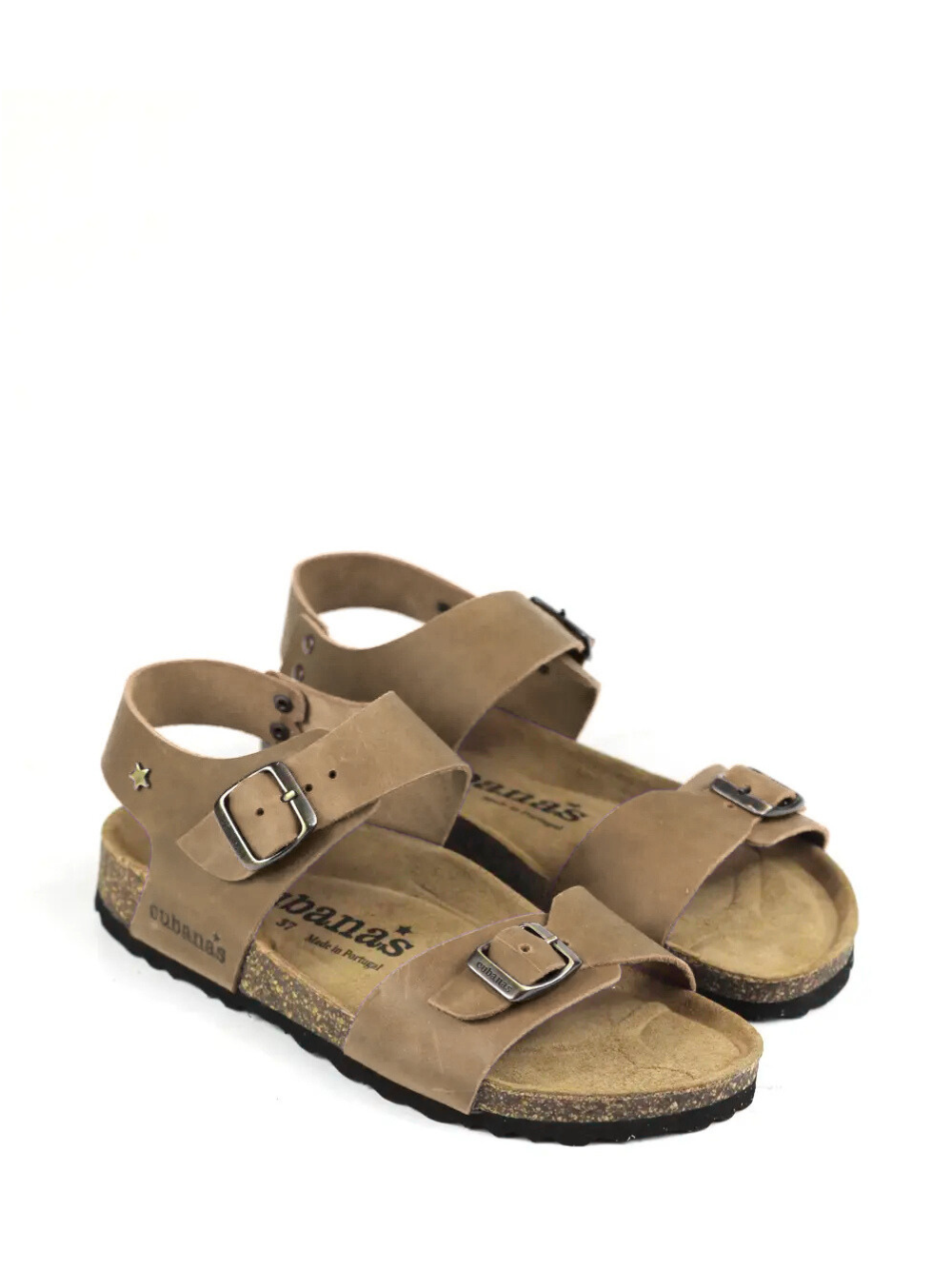 sandalo Cubanas beige in pelle sandalo Cubanas beige in pelle