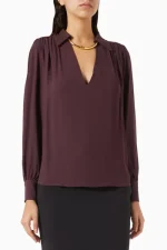 CAMICIA ELISABETTA FRANCHI TINTA UNITA
