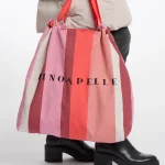 SACCA RINO E PELLE COLORATA IMPERMEABILE