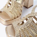 SANDALO LOLA CASADEMUNT PLATINO | Venere By Tip Tap