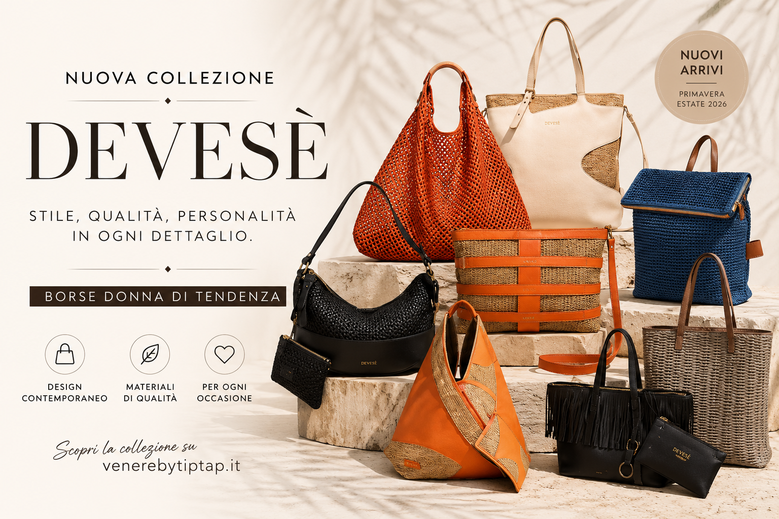 Nuova Collezione Borse Devesè