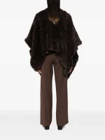 Mantella inverno Pinko in eco pelliccia.