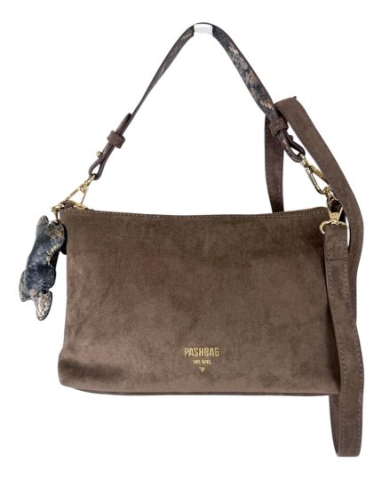 Borsa Pash Bag Ylenia in camoscio