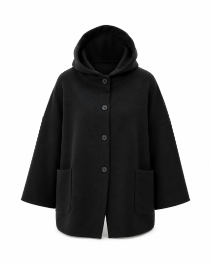 Cardigan Griffai con cappuccio
