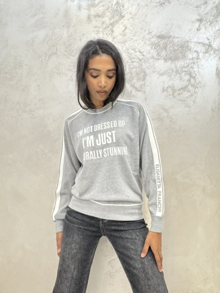 Maglia Elisabetta Franchi con banda laterale