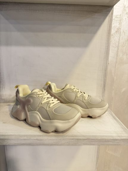 Scarpa sportiva Melissa panna