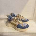 Scarpa sportiva Melissa celeste e bronzo