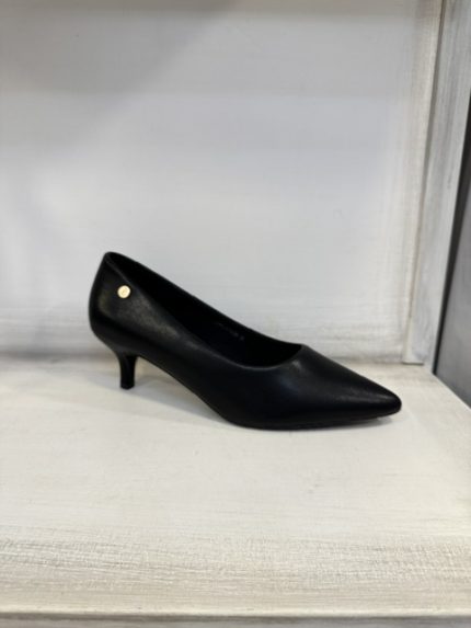 Scarpa Elle nera tacco medio