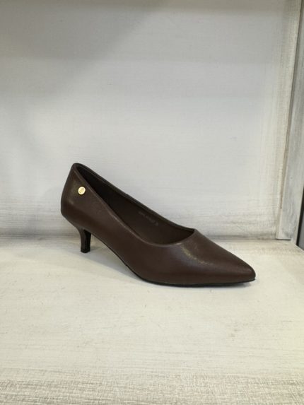 Scarpa Elle marrone tacco medio