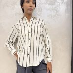 Camicia Eleh bianca gessata