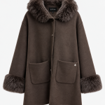 Cappotto Ragno con cappuccio