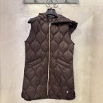 Piumino Ragno modello gilet con cappuccio