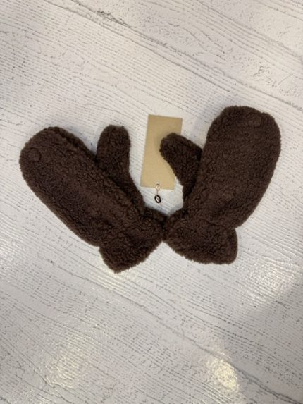 Guanto Rino e Pelle teddy