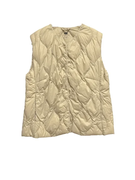 Piumino Vicolo modello gilet beige