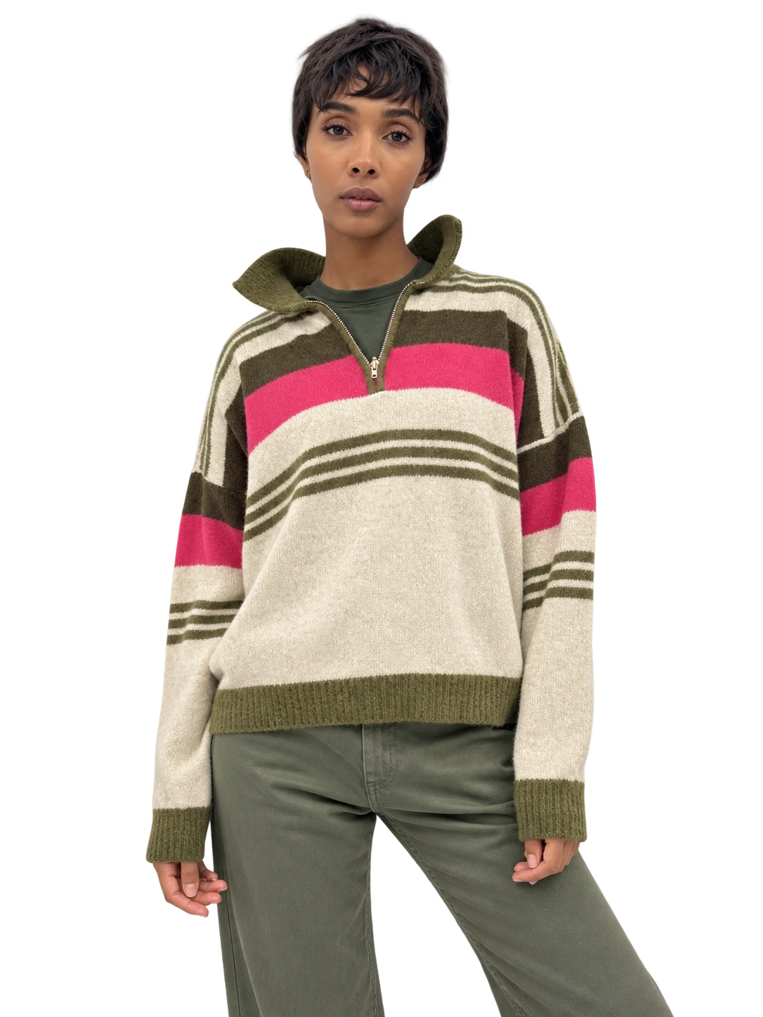 Pull Have One verde fuxia Pull Have One verde fuxia